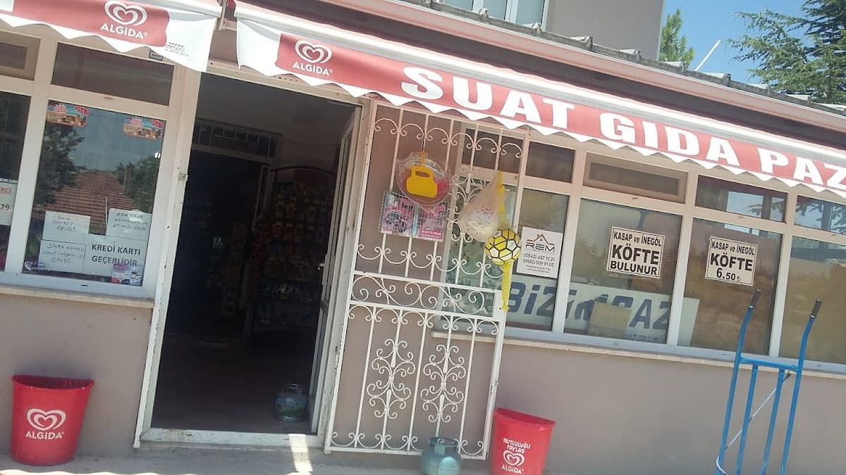 Suat Gıda Pazarı dükkân görünümü — İkizce, Gölbaşı