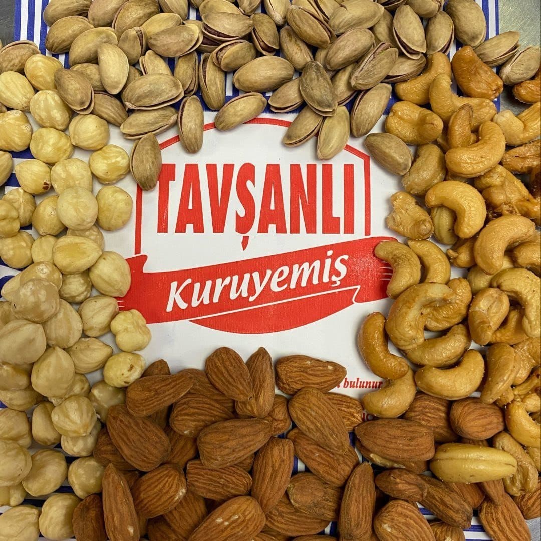 Fındık, Antep fıstığı, kaju ve badem — Tavşanlı Kuruyemiş