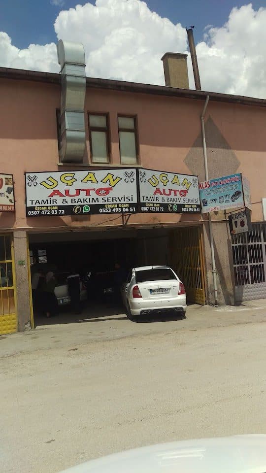 Uçan Auto Tamir & Bakım Servisi dükkân görünümü