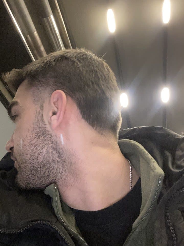 Ünver Hair Designer — kesim sonucu (yan açı)
