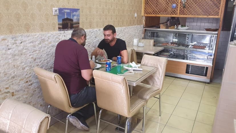 Restoranın iç mekânı
