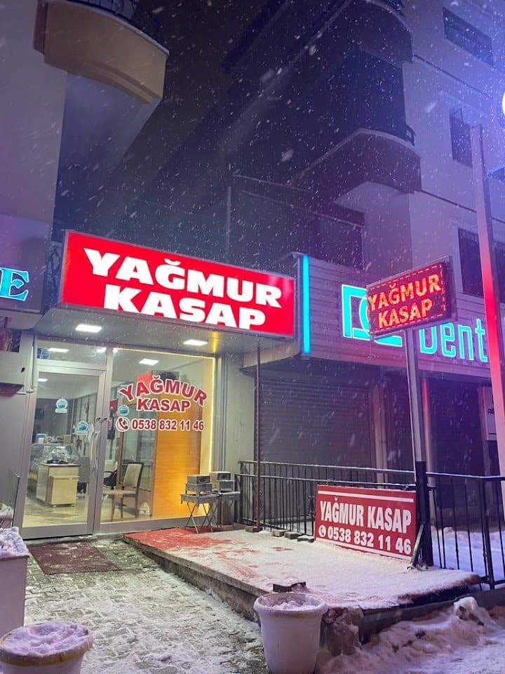 Yağmur Kasap dükkân görünümü